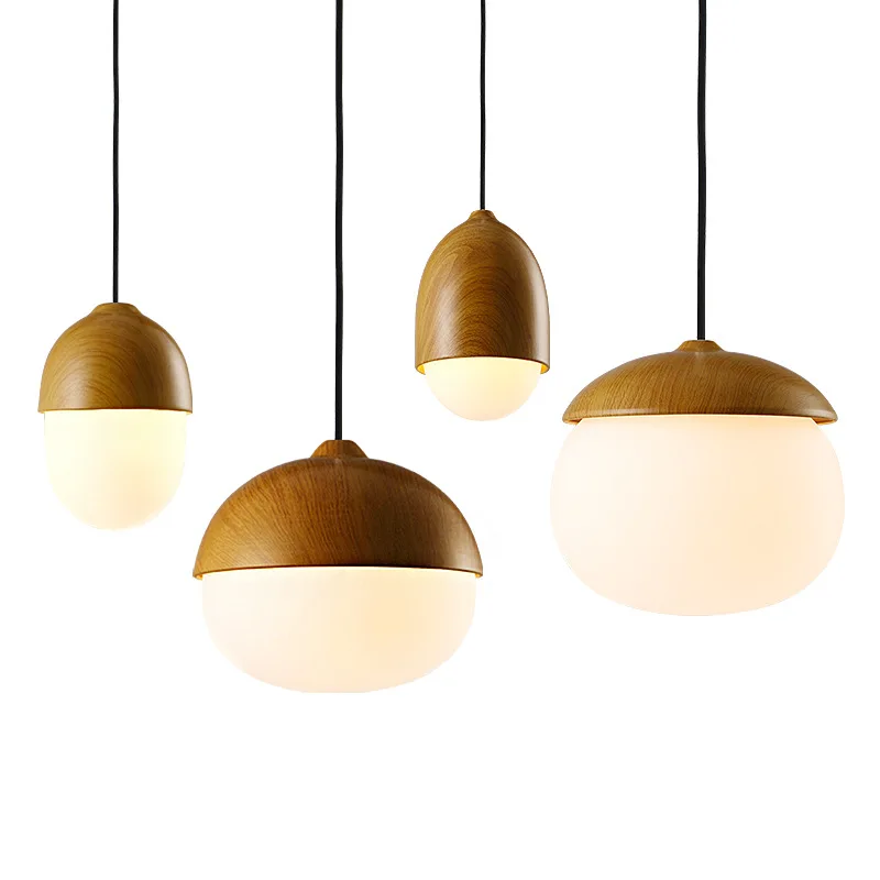Thrisdar Nuts Acorn LED Pendant Lamp E27 Imitation Wood Grain Iron Glass Hanging Lamp For Home Bedroom Cafe Dining Decor
Thrisdar Nuts Acorn LED Pendant Lamp E27 Imitation Wood Grain Iron Glass Hanging Lamp For Home Bedroom Cafe Dining Decor
