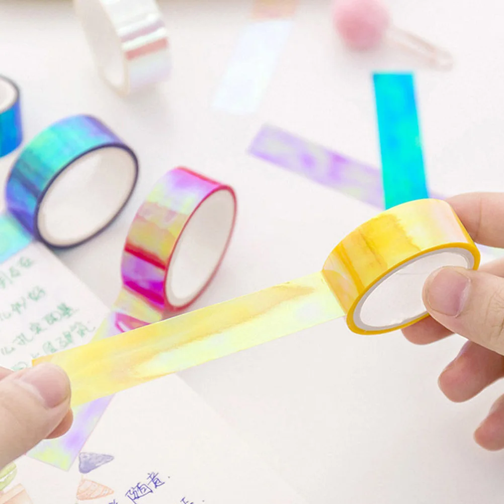12 Rolls PVC Pocket Tape Scrapbook Decorative Gradient Diary Craft Gift Wrapping Adhesive Waterproof DIY Hand Account Multi
12 Rolls PVC Pocket Tape Scrapbook Decorative Gradient Diary Craft Gift Wrapping Adhesive Waterproof DIY Hand Account Multi