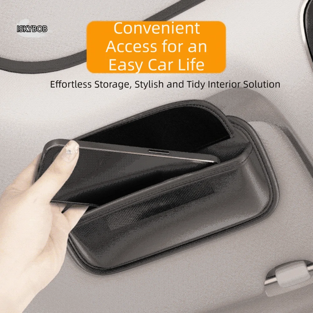 Wear-Resistant Car Glasses Case with Hook And Loop Scratch-Free Premium Eyewear Protection Box Storage Stable
Wear-Resistant Car Glasses Case with Hook And Loop Scratch-Free Premium Eyewear Protection Box Storage Stable