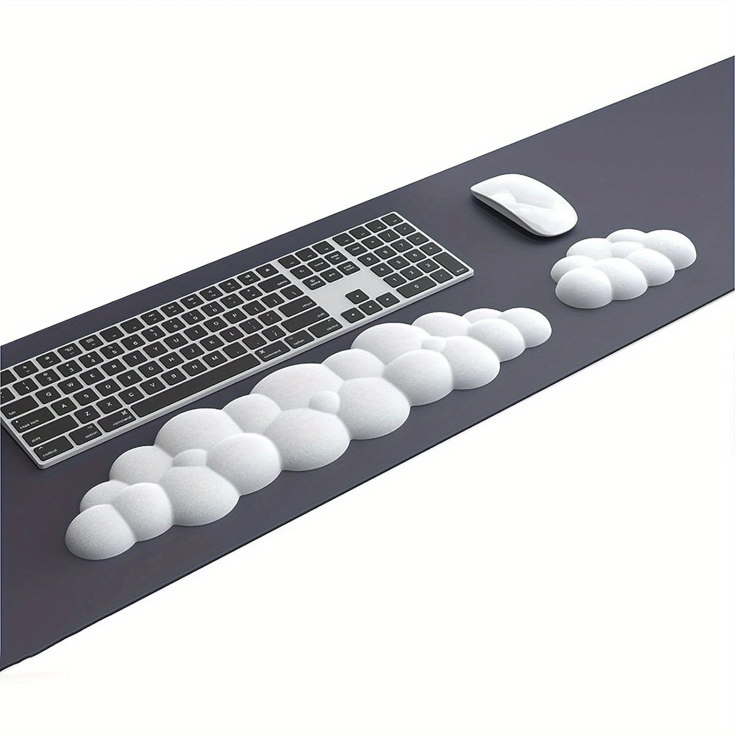 Комплект из 2 подлокотников для запястья Cloud Design из пены с эффектом памяти — эргономичная подушка для клавиатуры для комфорта и облегчения, включает 1 длинный и 1 короткий.
Комплект из 2 подлокотников для запястья Cloud Design из пены с эффектом памяти — эргономичная подушка для клавиатуры для комфорта и облегчения, включает 1 длинный и 1 короткий.