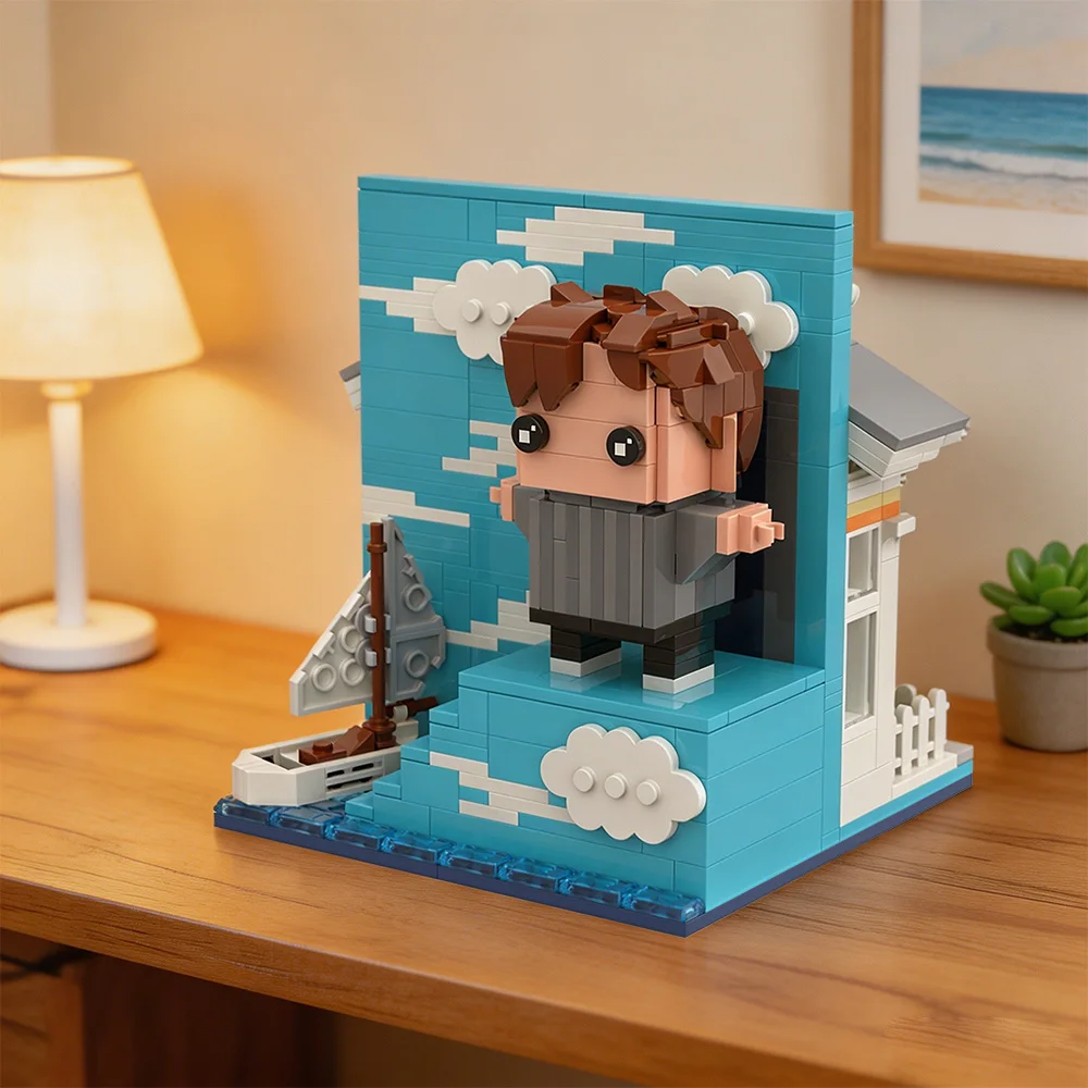 MOC The Truman Show Building Blocks Kit Sky Wall Scene Truman to Freedom Final Door Diorama Bricks Toy Adult Gift
MOC The Truman Show Building Blocks Kit Sky Wall Scene Truman to Freedom Final Door Diorama Bricks Toy Adult Gift