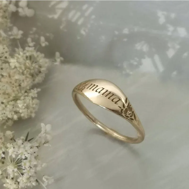 Vintage Gold Color Mama Rings for Women Trendy Round Personalized Creativity Party Rings Jewelry
Vintage Gold Color Mama Rings for Women Trendy Round Personalized Creativity Party Rings Jewelry