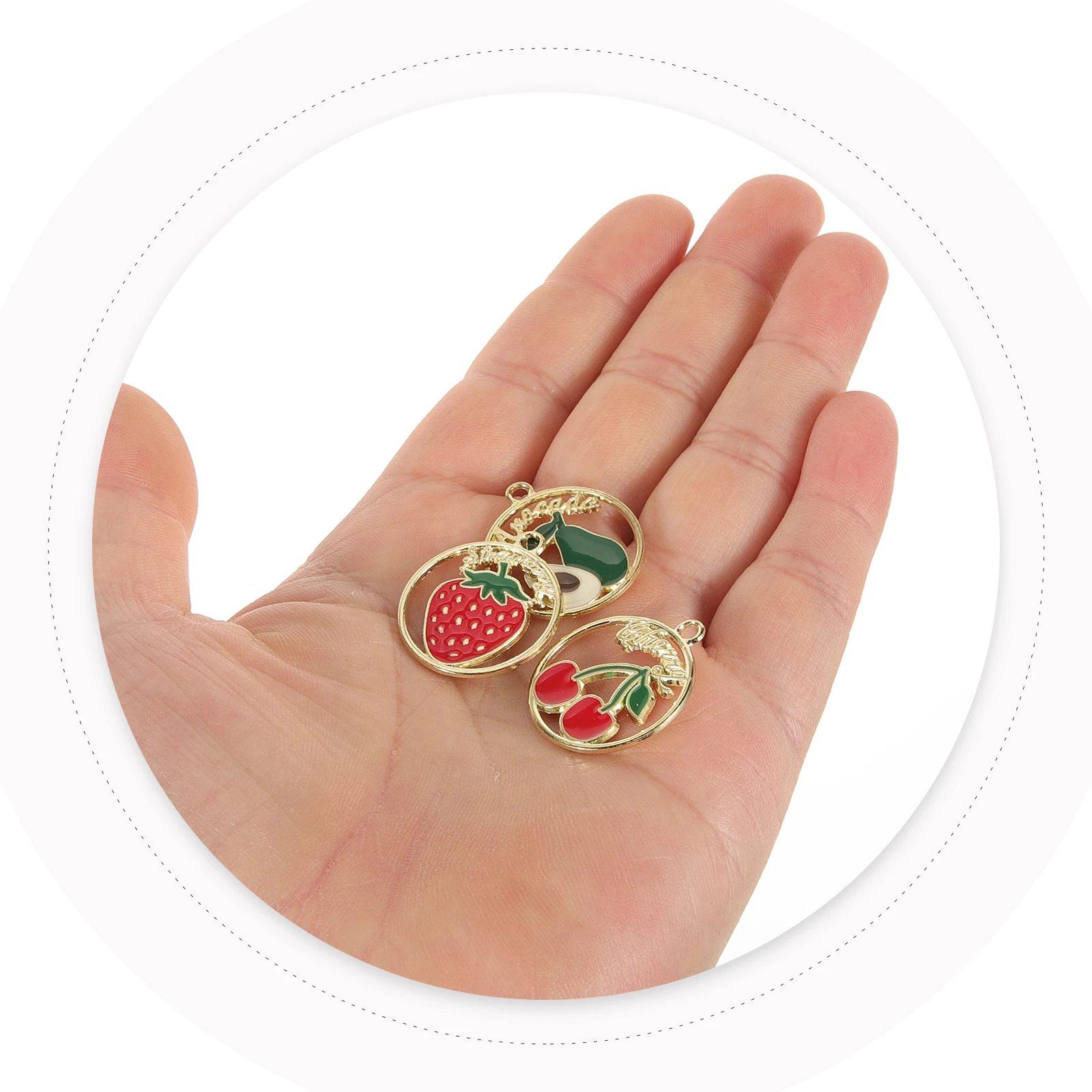 30Pcs Fruit Shaped Charms Metal Jewelry Making DIY Pendant Earring Necklace Accessories Earring Charms Charm Pendant
30Pcs Fruit Shaped Charms Metal Jewelry Making DIY Pendant Earring Necklace Accessories Earring Charms Charm Pendant