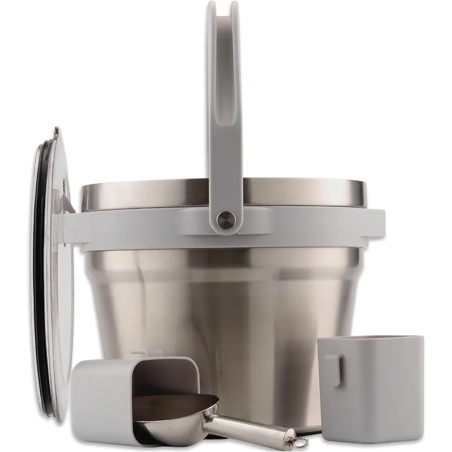 Large Insulated Ice Bucket with Lid Stainless Steel Ice Bucket and Scoop Ice Buckets for Parties Bars Ice Bucket with Lid and S
Large Insulated Ice Bucket with Lid Stainless Steel Ice Bucket and Scoop Ice Buckets for Parties Bars Ice Bucket with Lid and S