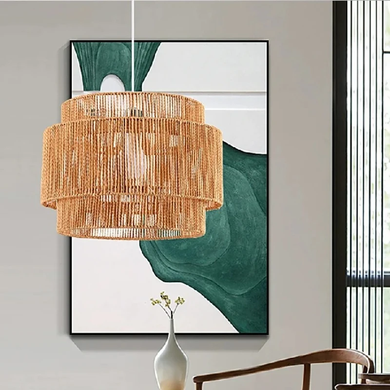 Modern Handmade Rattan Led Wabi Sabi Pendant Lights Nordic Living Dining Room Home Decor Bedroom Chandelier Hanging Lamp Fixture
Modern Handmade Rattan Led Wabi Sabi Pendant Lights Nordic Living Dining Room Home Decor Bedroom Chandelier Hanging Lamp Fixture
