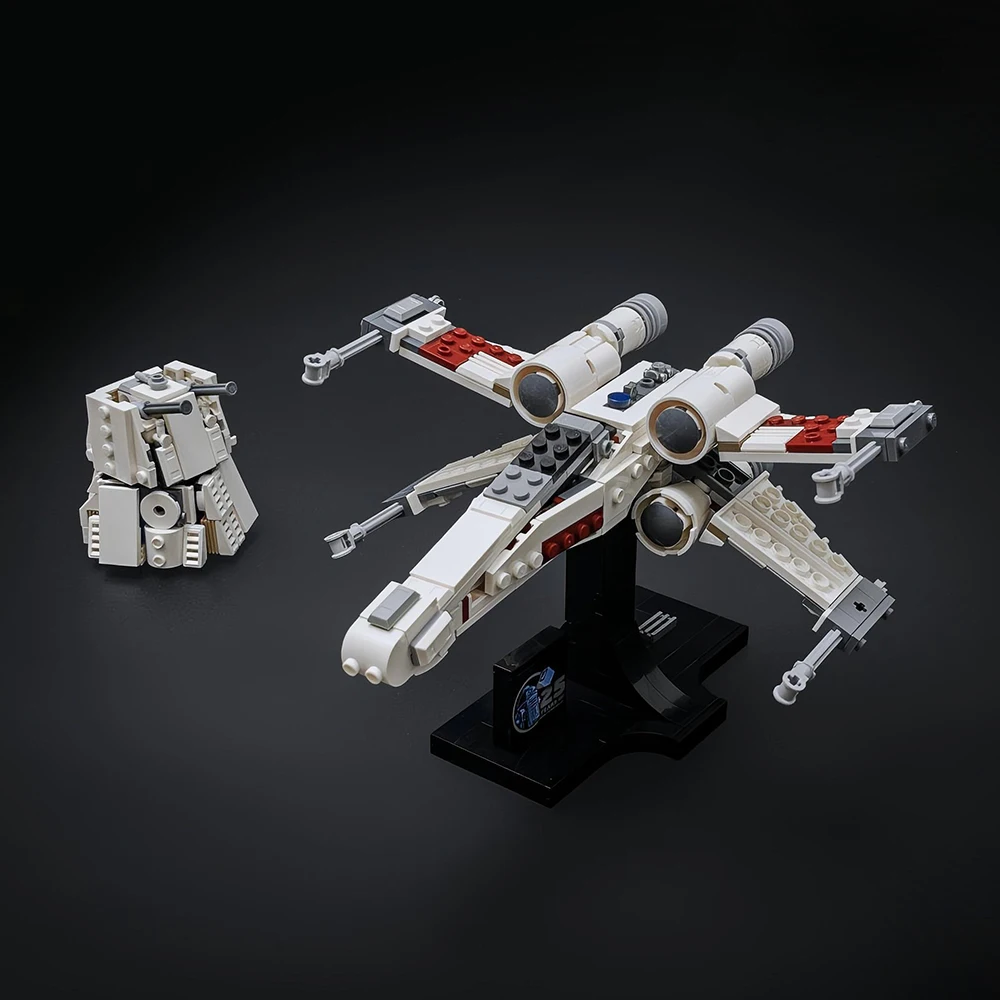 MOC Space Wars 75376, космический корабль X-Wing, Starfighter Galaxy, модель самолета, строительные блоки «сделай сам», детская игрушка, подарок на день рождения для мальчика
MOC Space Wars 75376, космический корабль X-Wing, Starfighter Galaxy, модель самолета, строительные блоки «сделай сам», детская игрушка, подарок на день рождения для мальчика