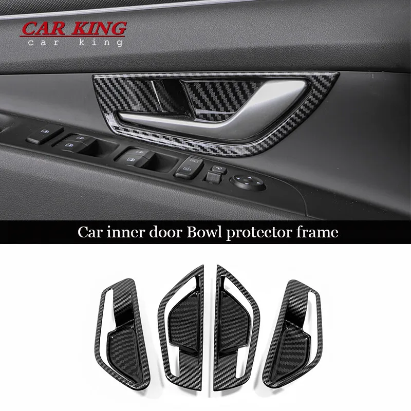For Hyundai Elantra CN7 2020 2021 Accessories ABS Carbon fiber Car inner door Bowl protector frame Cover Trim Car Styling 4pcs
For Hyundai Elantra CN7 2020 2021 Accessories ABS Carbon fiber Car inner door Bowl protector frame Cover Trim Car Styling 4pcs