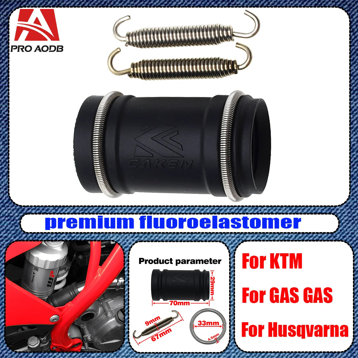 Professional Flexible Long Lasting Rubber Seal Connector Fit For KTM XC SX EXC XCW TPI Husqvarna TC TE TX TEI TXI 300 2017-2023
Professional Flexible Long Lasting Rubber Seal Connector Fit For KTM XC SX EXC XCW TPI Husqvarna TC TE TX TEI TXI 300 2017-2023