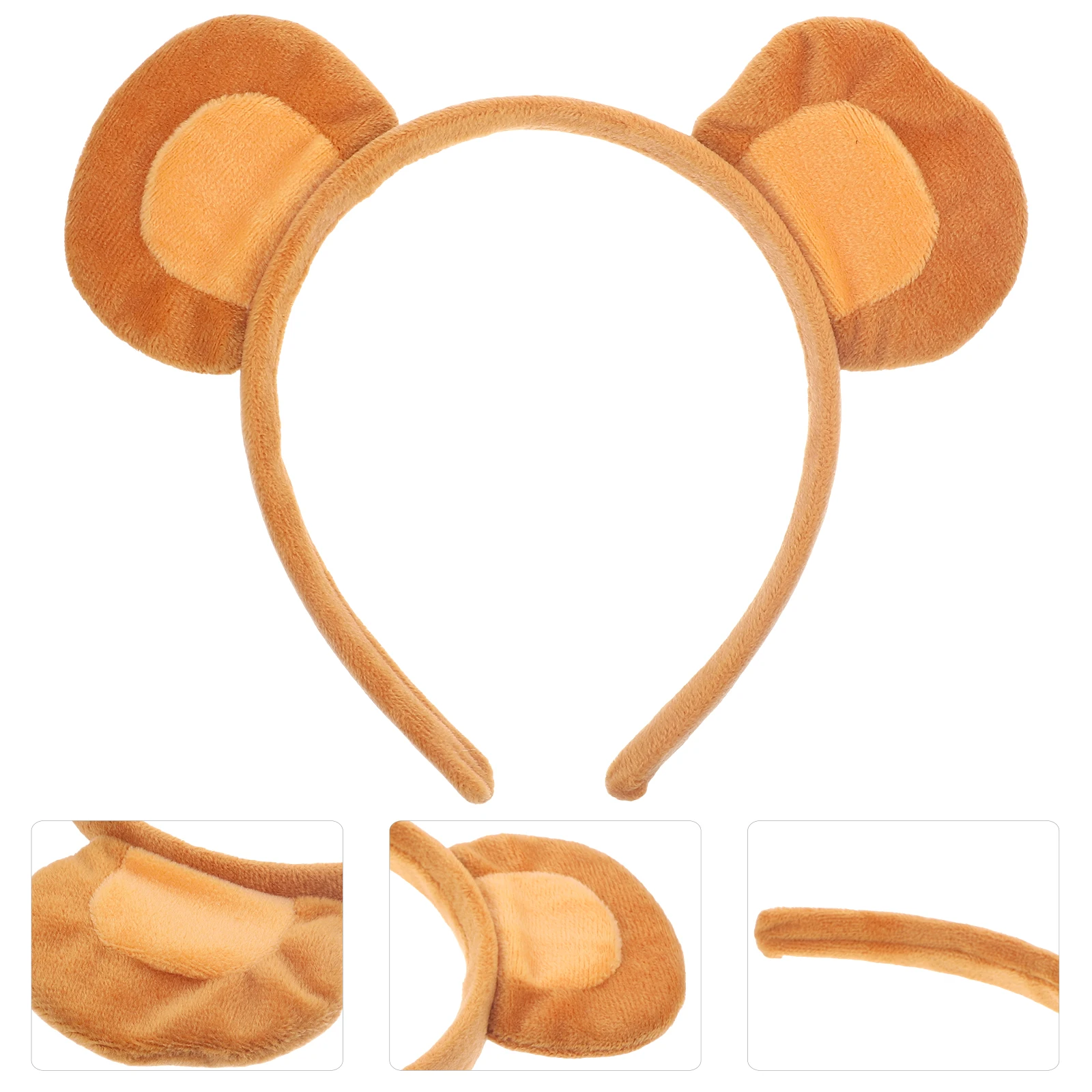 Monkey Ears Headband Shallow Brown Set Girl Headwear Party Cosplay Animal Ear Hairband Festival Decor
Monkey Ears Headband Shallow Brown Set Girl Headwear Party Cosplay Animal Ear Hairband Festival Decor