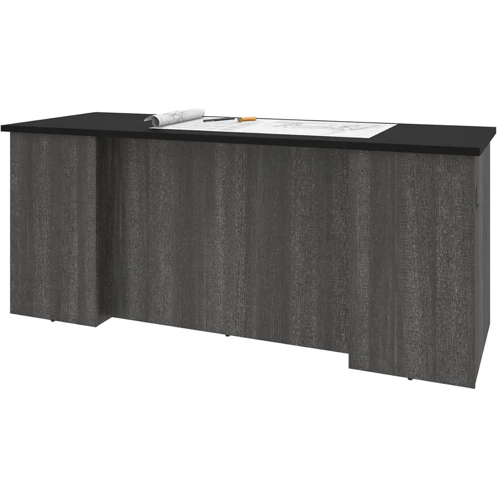 Desk Shell 71W in Black and Bark Gray
Desk Shell 71W in Black and Bark Gray