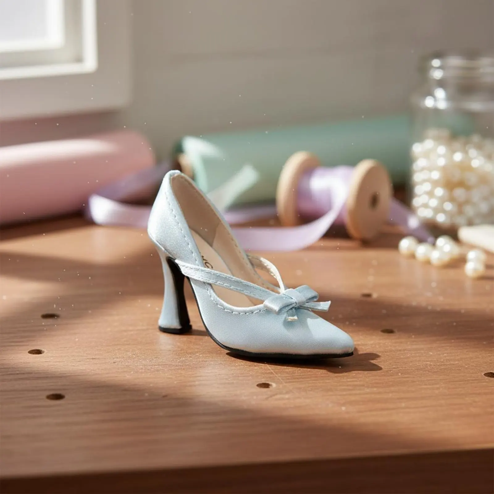 BJD High Heels Easy to Wear High Heel Doll Shoes Doll Pumps Pointed Toe Bow Heel Shoes Elegant Design
BJD High Heels Easy to Wear High Heel Doll Shoes Doll Pumps Pointed Toe Bow Heel Shoes Elegant Design