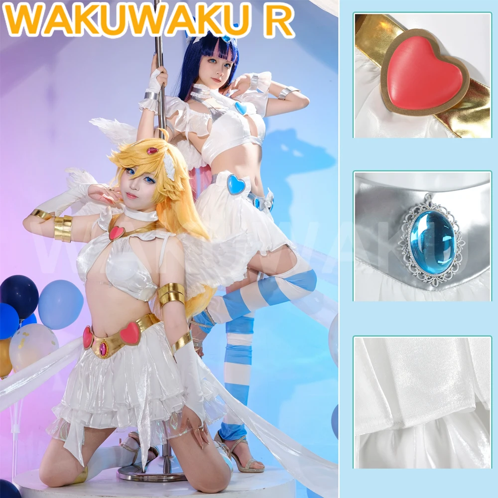 Stocking Panty Cosplay Anime Panty & Stocking with Garterbelt【XS-2XL】WakuWaku-R Women Stocking Cute Angel Wings Plus Size
Stocking Panty Cosplay Anime Panty & Stocking with Garterbelt【XS-2XL】WakuWaku-R Women Stocking Cute Angel Wings Plus Size