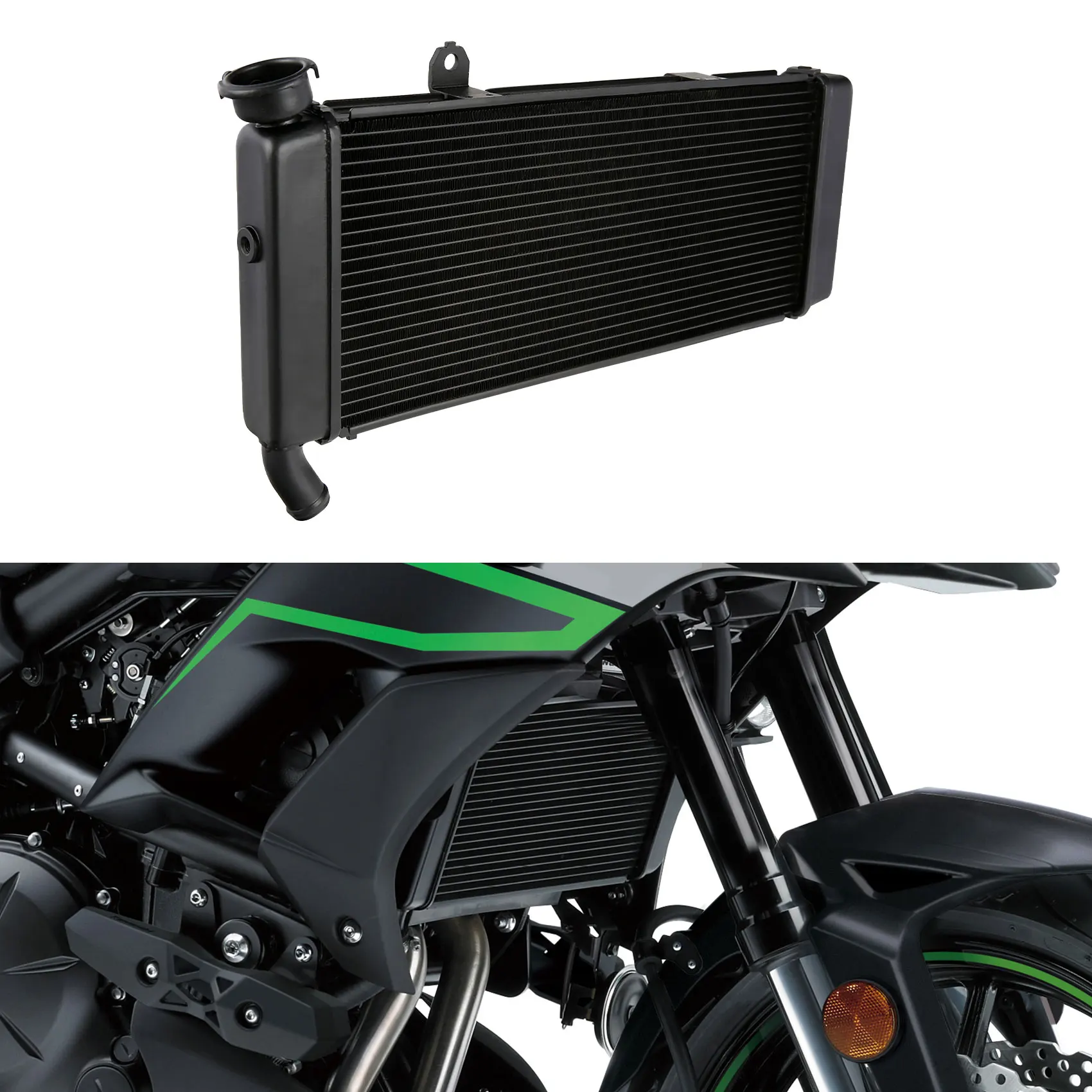 Radiator Cooling Engine Cooler Fit For Kawasaki Versys 650 ABS 2015-2026 2025 24
Radiator Cooling Engine Cooler Fit For Kawasaki Versys 650 ABS 2015-2026 2025 24