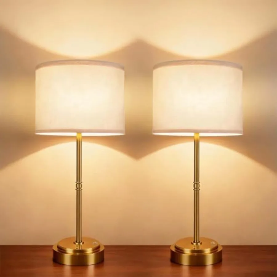 AWOKE Cordless Table Lamps Set of 7500mAh Rechargeable Battery Operated Lamps with Fabric Shade Stepless Dimming Height Adjusta
AWOKE Cordless Table Lamps Set of 7500mAh Rechargeable Battery Operated Lamps with Fabric Shade Stepless Dimming Height Adjusta