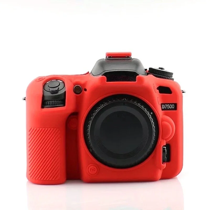 For Nikon D7500 SLR Soft Silicone Anti-Collision Body Protective Cover With Free Tempered Glass Film,
For Nikon D7500 SLR Soft Silicone Anti-Collision Body Protective Cover With Free Tempered Glass Film,