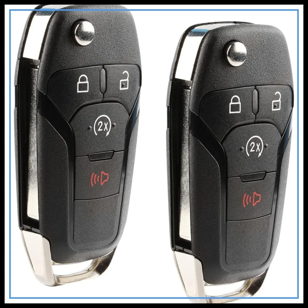 Remote Start Flip Key Fob for Ford F150 Bronco Ranger Raptor 2015-2022 N5F-A08TDA 164-R8134 902mhz (Set of 2)
Remote Start Flip Key Fob for Ford F150 Bronco Ranger Raptor 2015-2022 N5F-A08TDA 164-R8134 902mhz (Set of 2)
