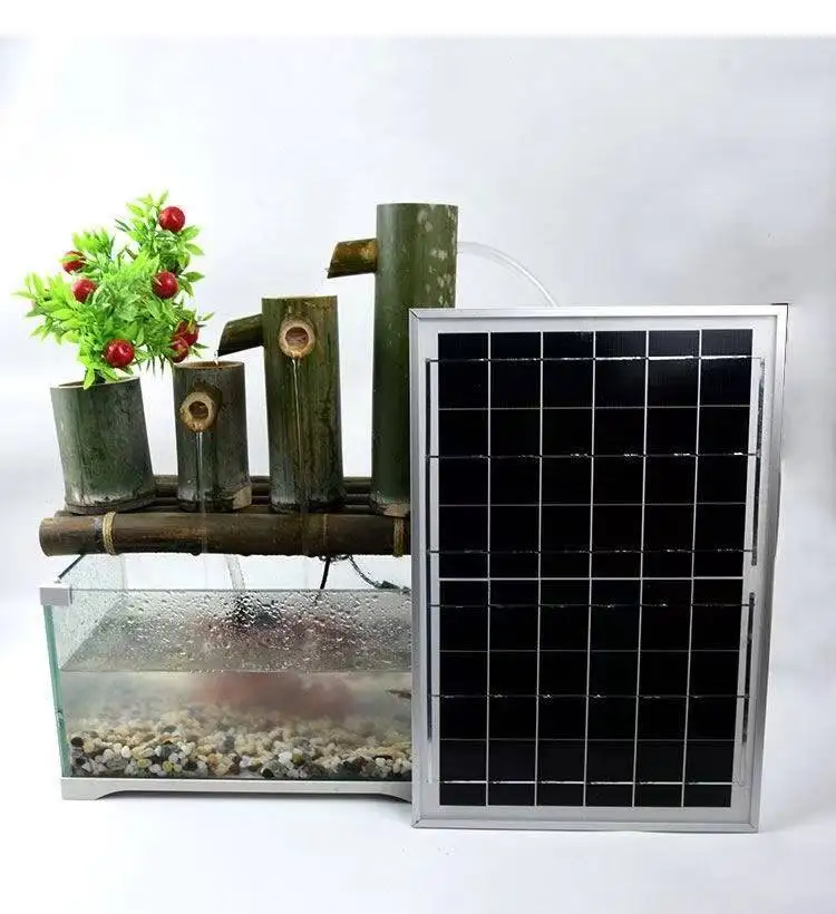 Fish tank solar water pump outdoor fish tank filter pump small fish pond flow pump comes with regulator aquarium accessoriesDC6V
Fish tank solar water pump outdoor fish tank filter pump small fish pond flow pump comes with regulator aquarium accessoriesDC6V