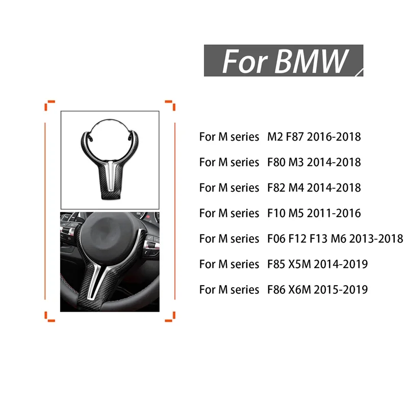 T-back Style Matte Carbon Replaceable Steering wheel cover wheel thong Auto parts accessory For BMW M2 M3 M4 M5 M6 X5M X6M
T-back Style Matte Carbon Replaceable Steering wheel cover wheel thong Auto parts accessory For BMW M2 M3 M4 M5 M6 X5M X6M