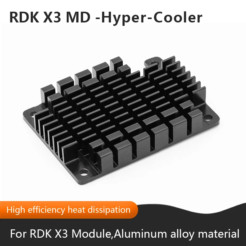 Радиатор RDK X3 MD для кулера, высокоэффективный теплоотвод для модуля RDK X3, из алюминиевого сплава
Радиатор RDK X3 MD для кулера, высокоэффективный теплоотвод для модуля RDK X3, из алюминиевого сплава