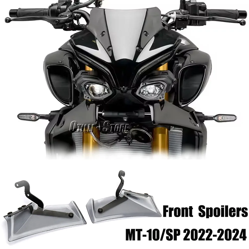 Motorcycle Accessories Winglet Front Spoiler Acrylic Aerodynamic Wing Deflector For Yamaha MT10 MT 10 MT-10 SP 2022 2023 2024
Motorcycle Accessories Winglet Front Spoiler Acrylic Aerodynamic Wing Deflector For Yamaha MT10 MT 10 MT-10 SP 2022 2023 2024