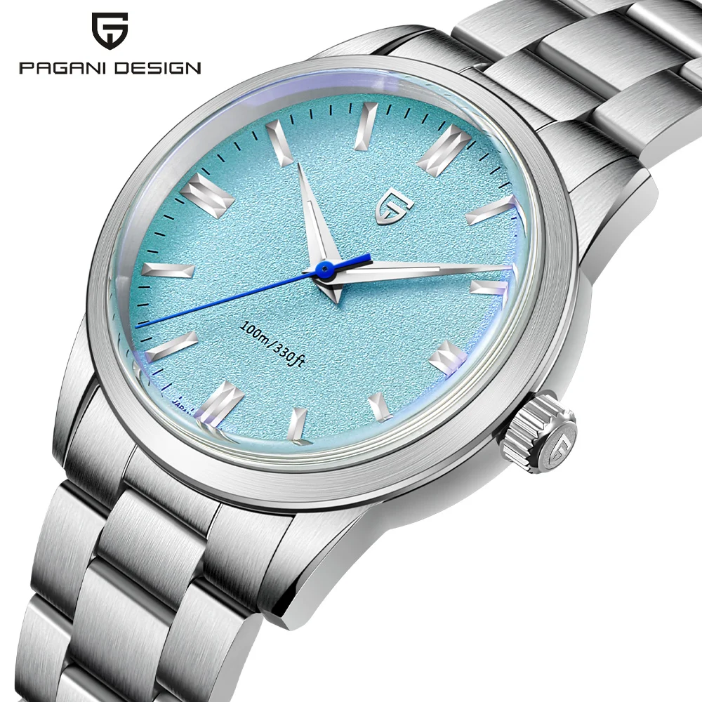 PAGANI DESIGN 2025 New VH31 Fashion Men's Quartz Watch 38MM Luxury Sapphire Stainless Steel Waterproof 10Bar reloj hombre
PAGANI DESIGN 2025 New VH31 Fashion Men's Quartz Watch 38MM Luxury Sapphire Stainless Steel Waterproof 10Bar reloj hombre