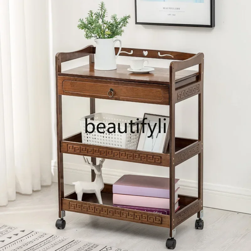 SS Beauty trolley Shelf Tool cart Bamboo solid wood three-layer hair and nail salon locker
SS Beauty trolley Shelf Tool cart Bamboo solid wood three-layer hair and nail salon locker