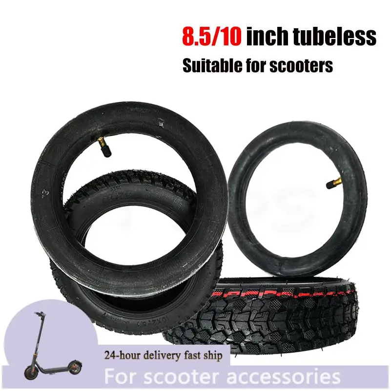 8/10 Inch Electric Scooter Tyre 50/75-6.1 Off-road Tubeless Tire 10*2-6.1 Tires for Xiaomi Mijia M365 Pro Pro2 1S Lite Parts
8/10 Inch Electric Scooter Tyre 50/75-6.1 Off-road Tubeless Tire 10*2-6.1 Tires for Xiaomi Mijia M365 Pro Pro2 1S Lite Parts