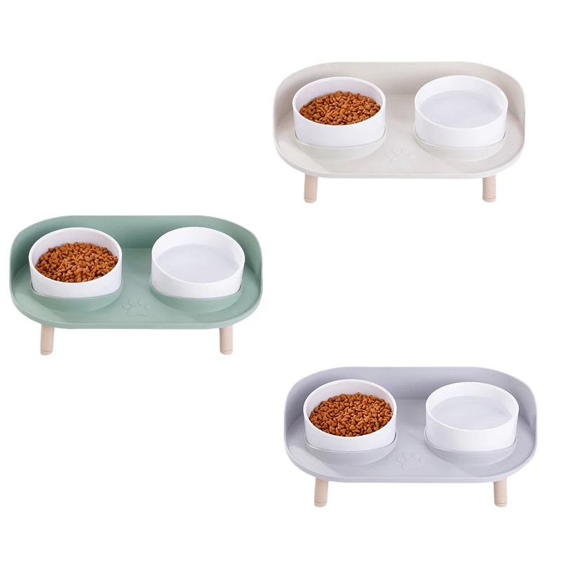 Feeder Pet Anti-Knock Double Bowl Feeder Cat Dog Drinking Water Feeder Cervical Protection Pet Supplies
Feeder Pet Anti-Knock Double Bowl Feeder Cat Dog Drinking Water Feeder Cervical Protection Pet Supplies