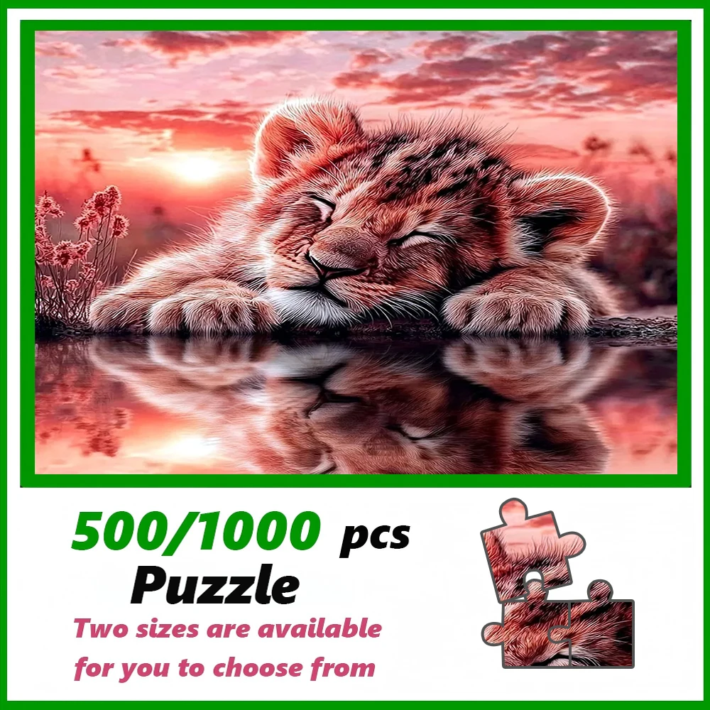 A high-quality 500/1000-piece puzzle, perfect for adults, is a fun family game that helps relieve stress and is great fo
A high-quality 500/1000-piece puzzle, perfect for adults, is a fun family game that helps relieve stress and is great fo
