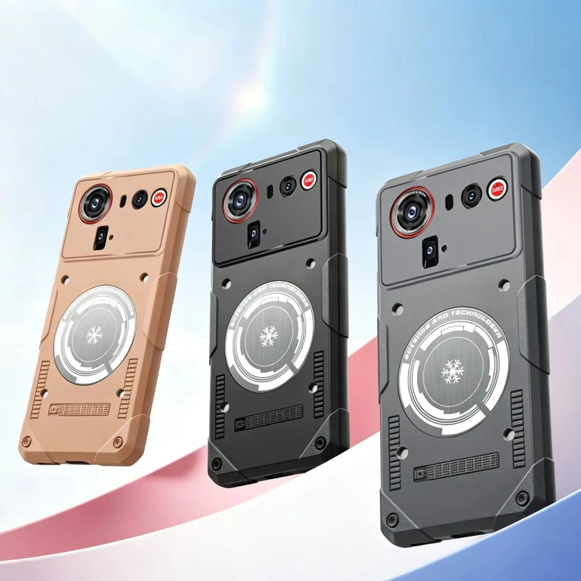 Armor Protective Magnetic Cooling Case For Nubia Z70 Z80 Ultra Silicone Shockproof Cover
Armor Protective Magnetic Cooling Case For Nubia Z70 Z80 Ultra Silicone Shockproof Cover