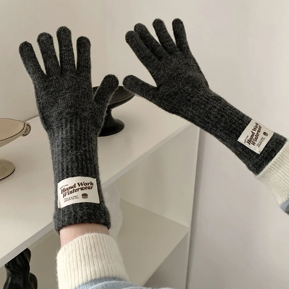 Keep Warm Winter Knit Gloves for Women Girls Full Finger Long Gloves Windproof Cold Warming Mitten Outdoor Sports Supplies
Keep Warm Winter Knit Gloves for Women Girls Full Finger Long Gloves Windproof Cold Warming Mitten Outdoor Sports Supplies