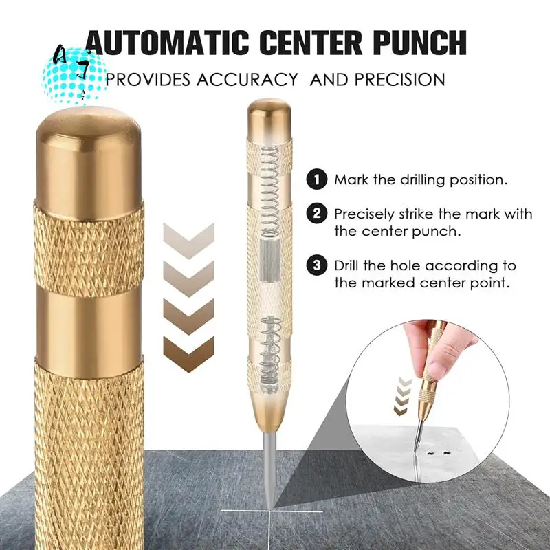 A07F-5PCS Step Drill Bit Set, HSS Drill Bits, Automatic Center Punch, Shaped Split Tip, W/Aluminum Case, Step Bits For Metal
A07F-5PCS Step Drill Bit Set, HSS Drill Bits, Automatic Center Punch, Shaped Split Tip, W/Aluminum Case, Step Bits For Metal