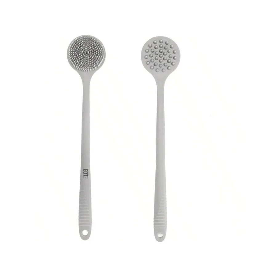 【New style】XAPY Bendable Long Handled Silicone Body Br And Hair Scrubber - Bath Shower Back Br Shampoo Hair And Scalp Masr Back
【New style】XAPY Bendable Long Handled Silicone Body Br And Hair Scrubber - Bath Shower Back Br Shampoo Hair And Scalp Masr Back