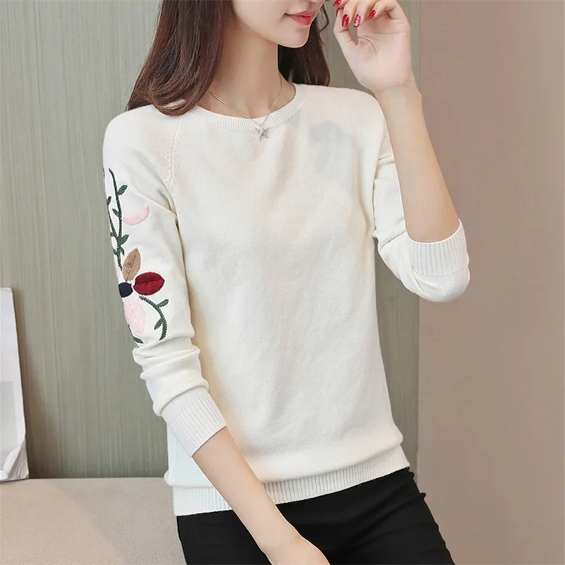 2023 New Early Autumn Fashion Simple Commuting Exquisite Embroidered Thread Round Neck Casual Versatile Long Sleeve Sweater
2023 New Early Autumn Fashion Simple Commuting Exquisite Embroidered Thread Round Neck Casual Versatile Long Sleeve Sweater