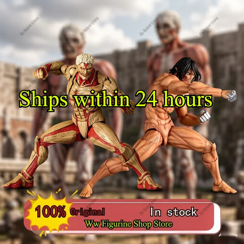 Kaiyodo Attack on Titan Armored Titan Eren Yeager Revolving Action Yamaguchi Anime Figure PVC Action Model Toy Gift
Kaiyodo Attack on Titan Armored Titan Eren Yeager Revolving Action Yamaguchi Anime Figure PVC Action Model Toy Gift
