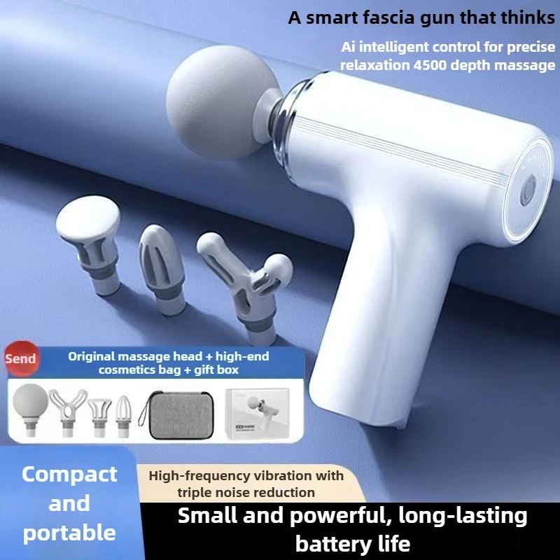 Mini Fascia Gun Multifunction Muscle Relaxation Full Body Small Massager Silent Electric Shoulder and Neck Massage Portable
Mini Fascia Gun Multifunction Muscle Relaxation Full Body Small Massager Silent Electric Shoulder and Neck Massage Portable
