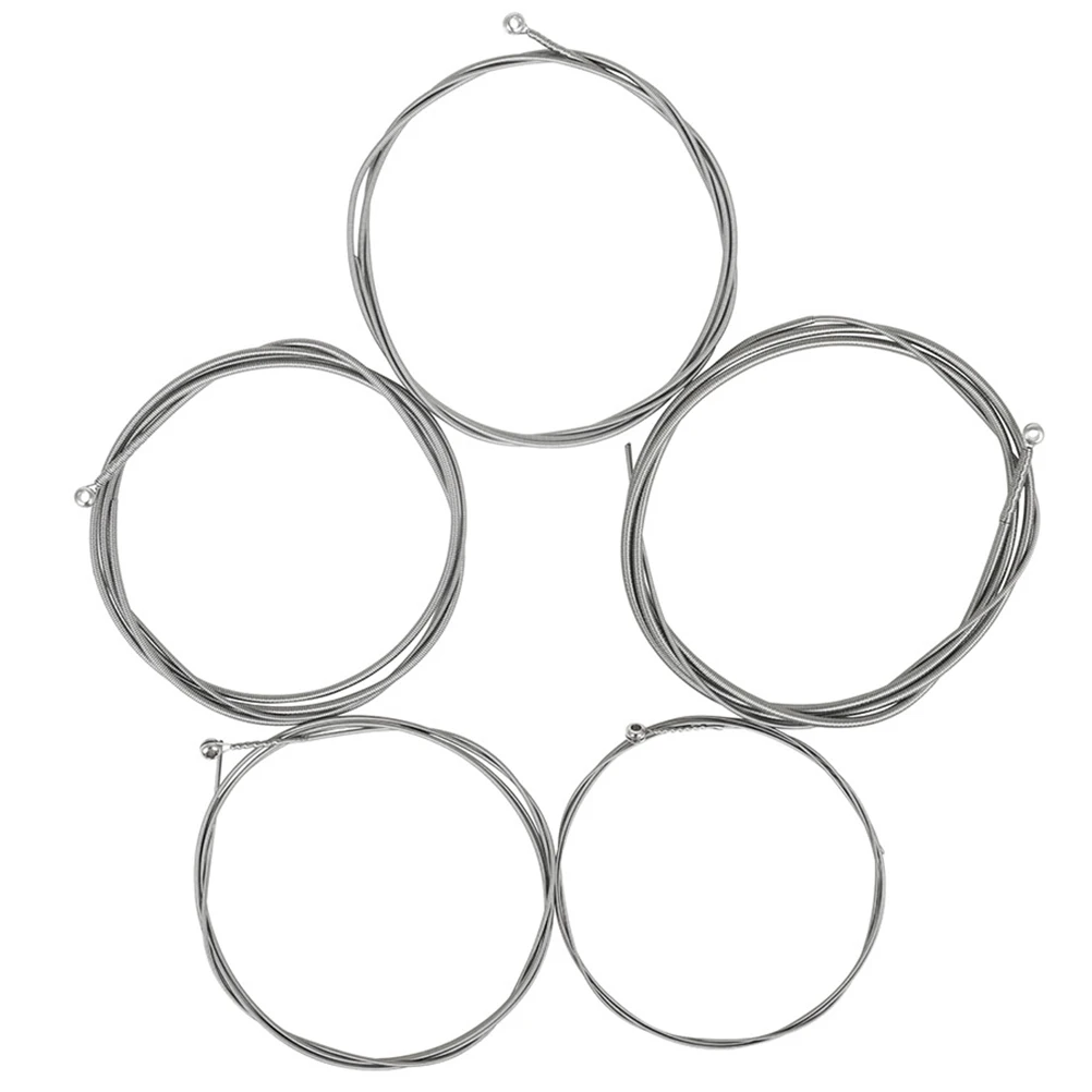 5 Pcs Electric Bass Strings Guitar Accessories Walled Hexagonal High Carbon Alloy
5 Pcs Electric Bass Strings Guitar Accessories Walled Hexagonal High Carbon Alloy
