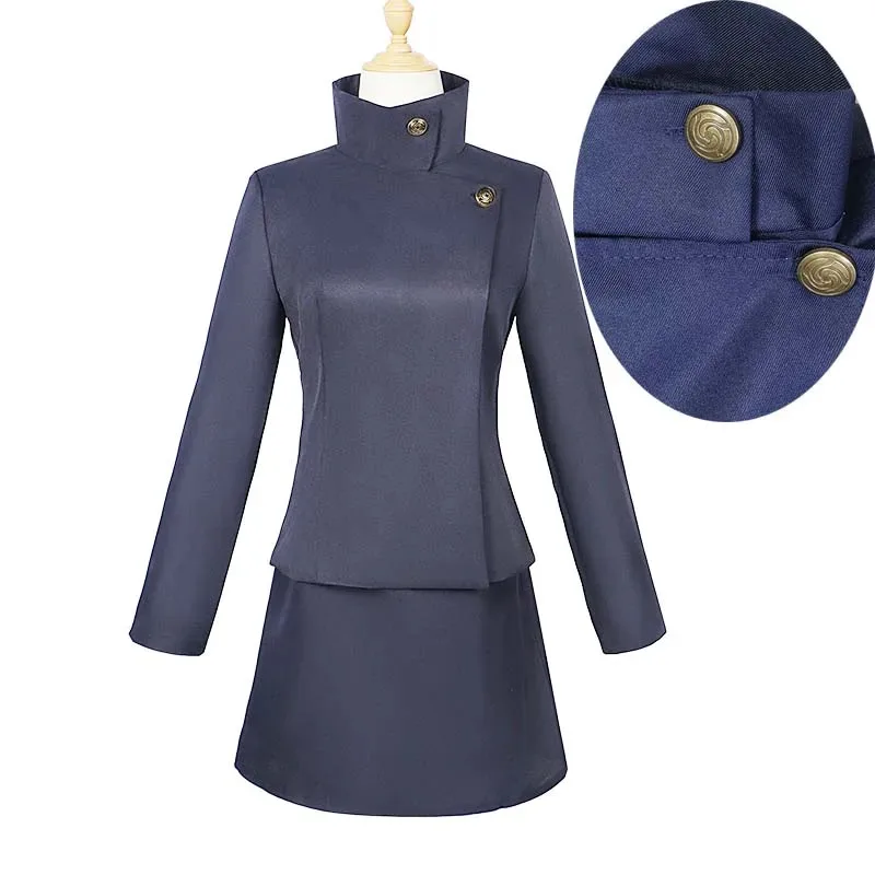 Ieiri Shoko Cosplay Costume School Uniform Full Set Halloween Outfits Navy Blue Ieiri Shoko Dress
Ieiri Shoko Cosplay Costume School Uniform Full Set Halloween Outfits Navy Blue Ieiri Shoko Dress