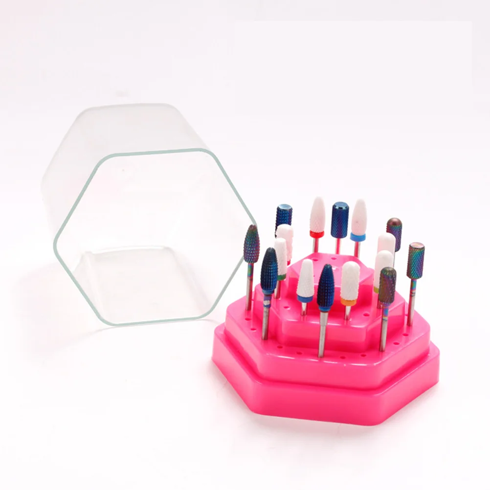 2Pcs Nail Drill Bits Display Stand Transparent Cover 48-Hole Organizer Storage Box Dustproof Nail Grinding Head Holder
2Pcs Nail Drill Bits Display Stand Transparent Cover 48-Hole Organizer Storage Box Dustproof Nail Grinding Head Holder