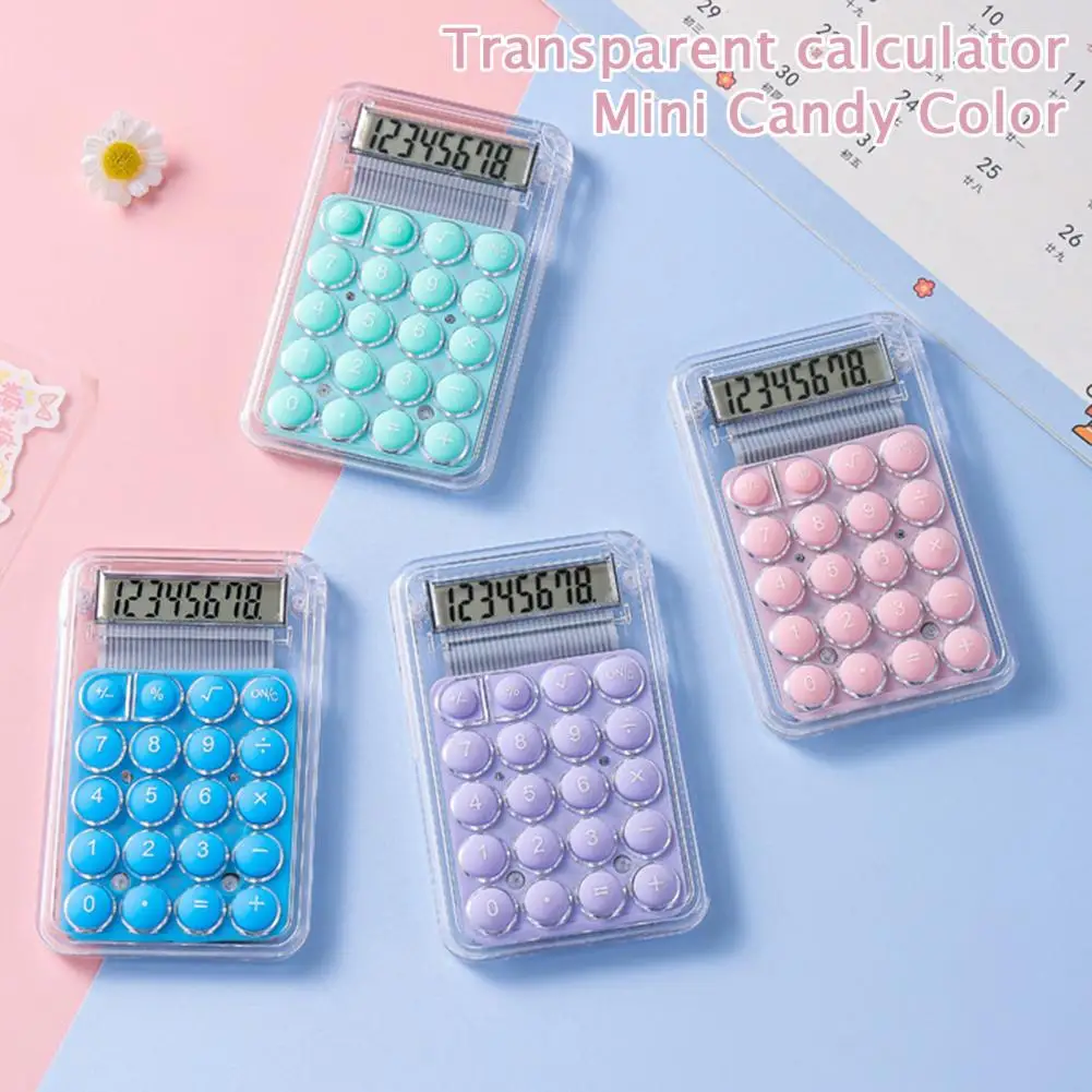 Compact Calculator Portable Pocket Calculator Compact Pocket Calculators for School Office Home Use Mini Electronic Calculator
Compact Calculator Portable Pocket Calculator Compact Pocket Calculators for School Office Home Use Mini Electronic Calculator