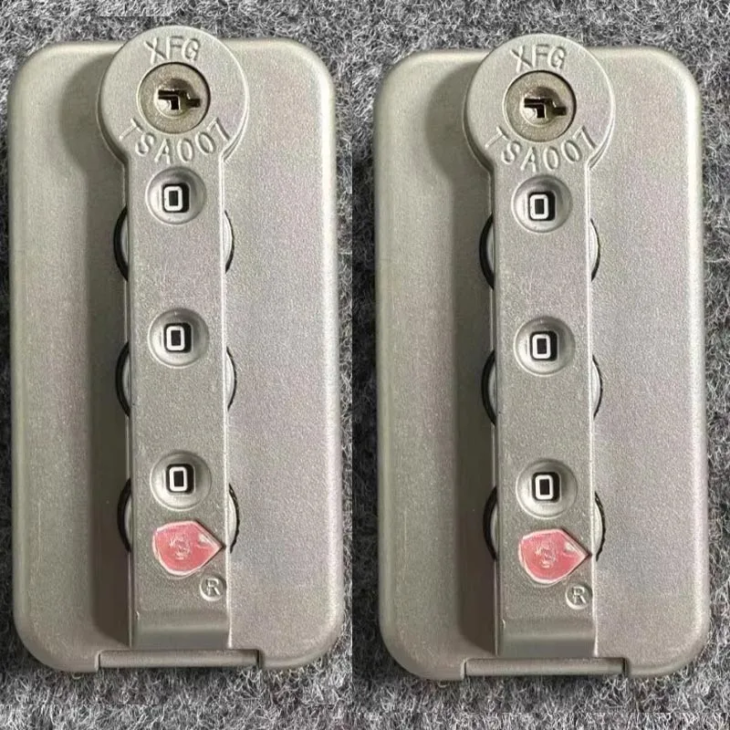 2 шт. замков TSA007, подходят для чемоданов Rimowa, замок для таможни TSA006, оригинальный кодовый замок, аксессуары для багажа, замена замка Rimowa
2 шт. замков TSA007, подходят для чемоданов Rimowa, замок для таможни TSA006, оригинальный кодовый замок, аксессуары для багажа, замена замка Rimowa