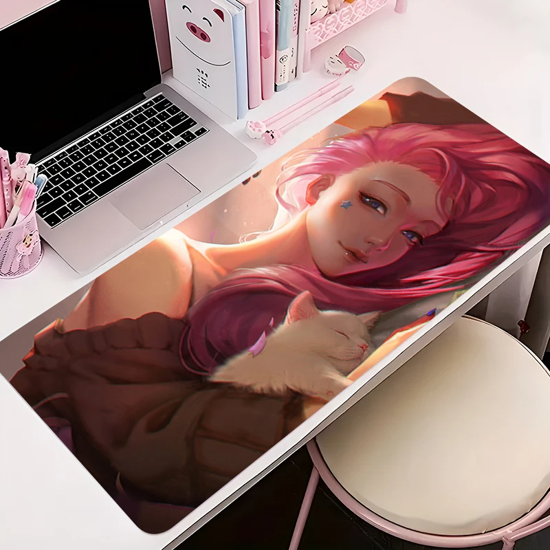 Mouse Pad Office PC Accessories Keyboard Mat Pattern Anti-slip Rubber HD Mousepad L-league of Legends Seraphine Gamer Desk Mat
Mouse Pad Office PC Accessories Keyboard Mat Pattern Anti-slip Rubber HD Mousepad L-league of Legends Seraphine Gamer Desk Mat