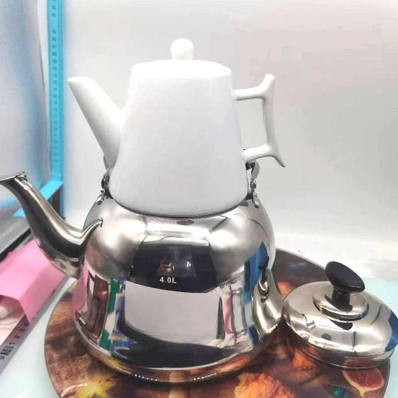 316 stainless steel outdoor camping stove brewing tea Turkish black tea milk tea family party child and mother pot
316 stainless steel outdoor camping stove brewing tea Turkish black tea milk tea family party child and mother pot