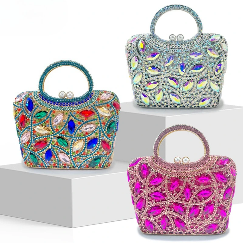 Rhinestone Wedding Dinner Bag Diamond Women's Shoulder Evening Bag
Rhinestone Wedding Dinner Bag Diamond Women's Shoulder Evening Bag
