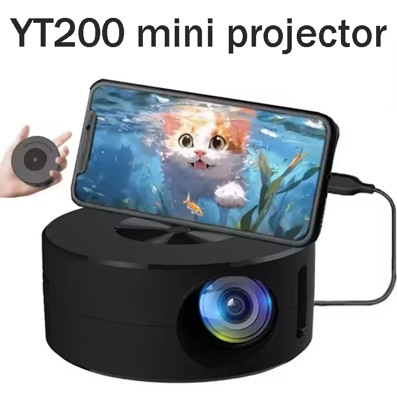 Умный проектор YT200 LED HD для Android и iOS, с функцией дублирования экрана, для домашнего кинотеатра, портативный, для улицы, беспроводная проекция
Умный проектор YT200 LED HD для Android и iOS, с функцией дублирования экрана, для домашнего кинотеатра, портативный, для улицы, беспроводная проекция