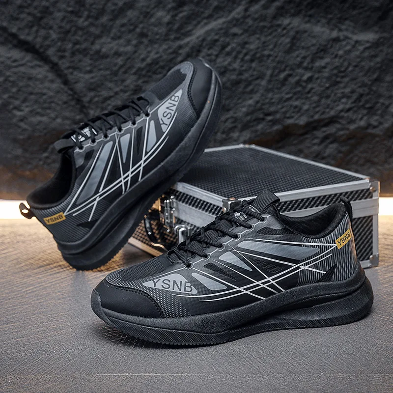 Men's New Sport Shoes Breathable Ultra-light Soft Bottom Leather Surface Casual All-match Trendy Spring Outdoor Leisure
Men's New Sport Shoes Breathable Ultra-light Soft Bottom Leather Surface Casual All-match Trendy Spring Outdoor Leisure