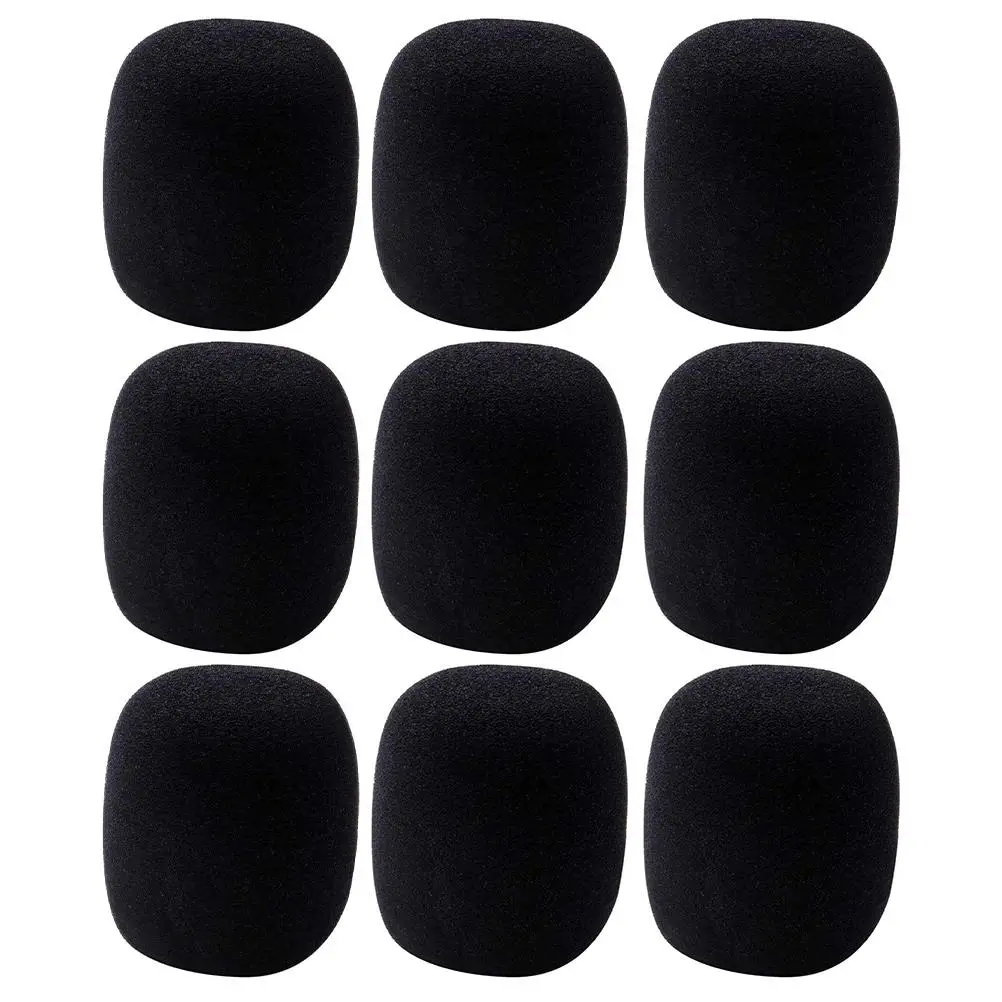 9 Pcs Microphone Covers EVA Noise-proof Breathable Material KTV Conference Stage Durable Practical Replacement
9 Pcs Microphone Covers EVA Noise-proof Breathable Material KTV Conference Stage Durable Practical Replacement