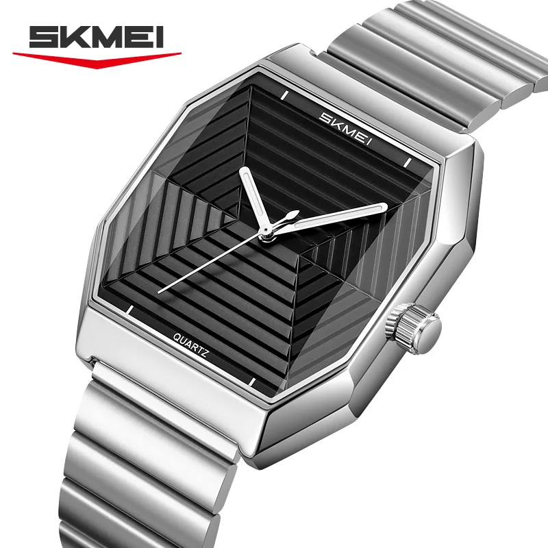 SKMEI 9393 Wristwatches Elegant Watches for Men relógios masculino Fashion Quartz Watch Unique Design Stainless Steel Men's
SKMEI 9393 Wristwatches Elegant Watches for Men relógios masculino Fashion Quartz Watch Unique Design Stainless Steel Men's
