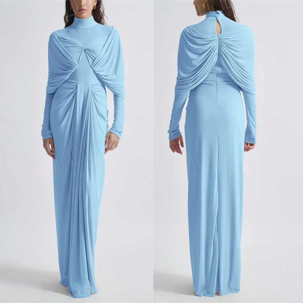 Customized Elegant Chiffon Evening Dress Exquisite Long Sleeves Prom Dresses Modern High Collar Special Occasion Gowns
Customized Elegant Chiffon Evening Dress Exquisite Long Sleeves Prom Dresses Modern High Collar Special Occasion Gowns