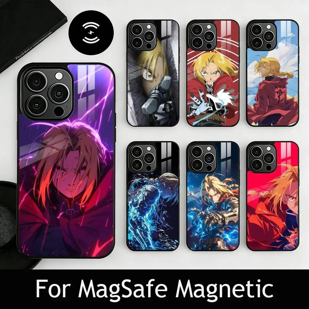 Fullmetal E-Edward Elric Phone Case For iPhone17,16,15,14,13,12,11 Plus,Pro Magnetic with Magsafe Wireless Charging
Fullmetal E-Edward Elric Phone Case For iPhone17,16,15,14,13,12,11 Plus,Pro Magnetic with Magsafe Wireless Charging